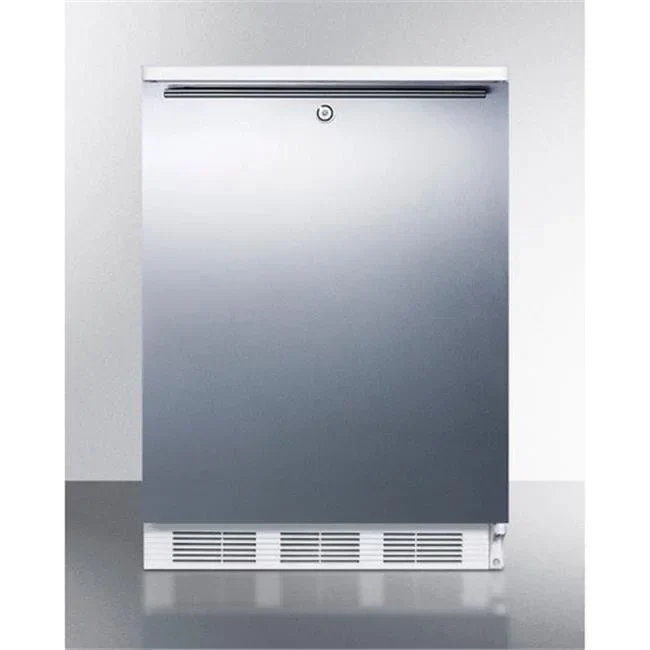 Summit Appliance Built-In Undercounter All-Refrigerator, 33.5 x 23.63 x 23.5 in, White Cabinet