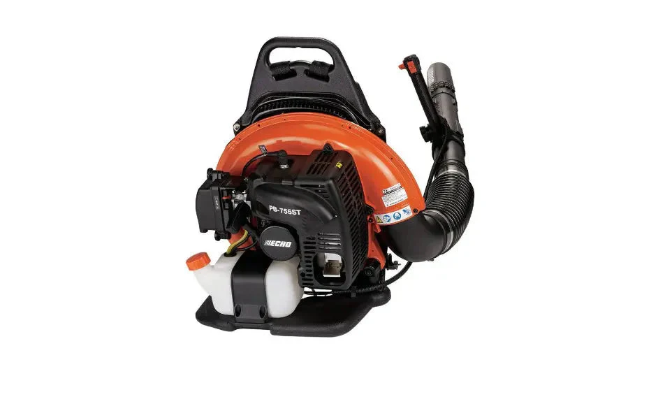 ECHO Gas 2-Stroke Cycle Backpack Leaf Blower 233 MPH 651 CFM 63.3cc – PB-755ST