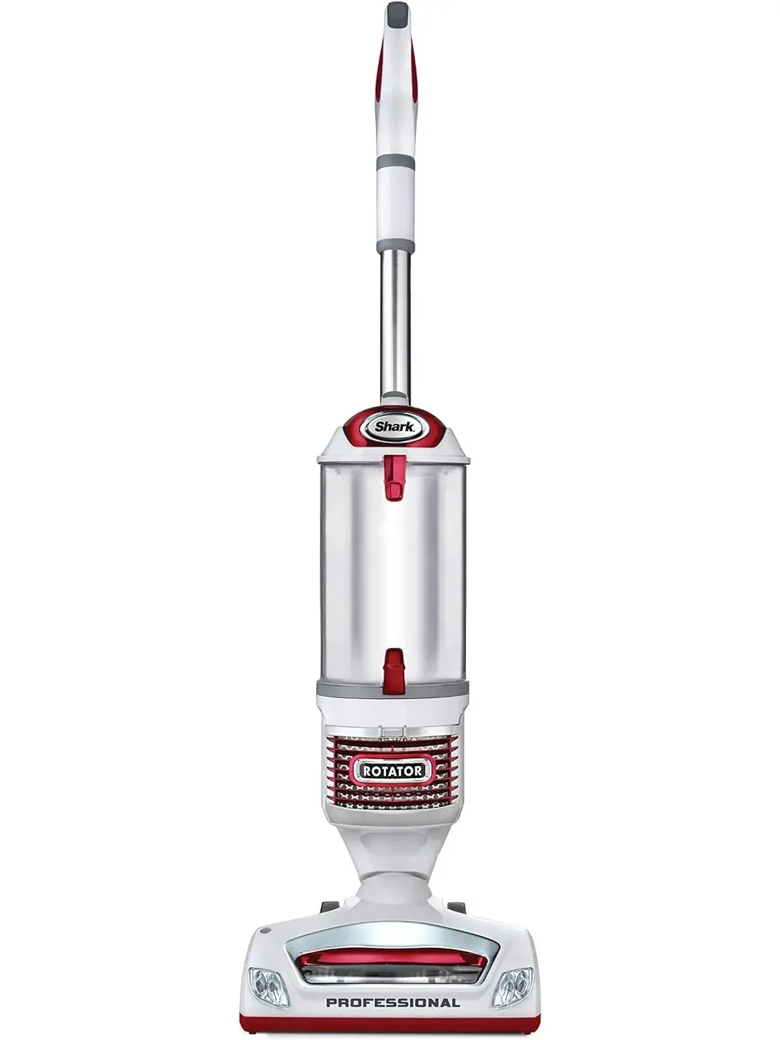 Shark Rotator Professional Lift-Away Upright Vacuum With HEPA Filter, White/Red – NV501