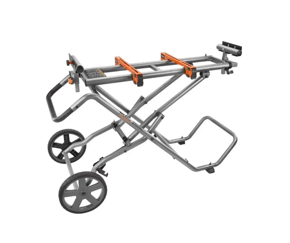 Universal Mobile Miter Saw Stand With Mounting Braces – AC9946