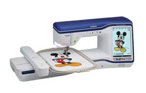 Brother Sewing & Embroidery Machine, 9.5 x 14 inch, LCD, Wireless, Disney Designs – XV8550D