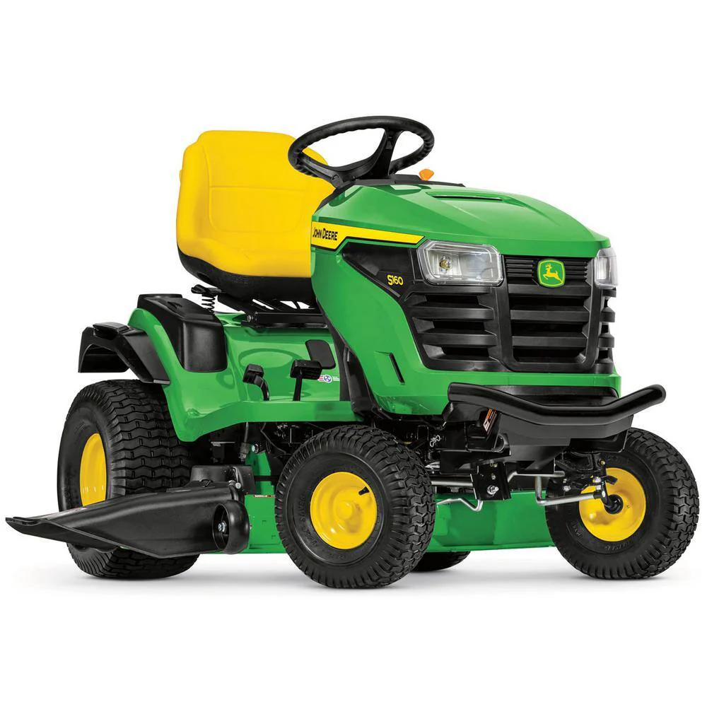 John Deere S160 48 in 24 HP V-Twin ELS Gas Hydrostatic Riding Lawn Tractor – BG21211