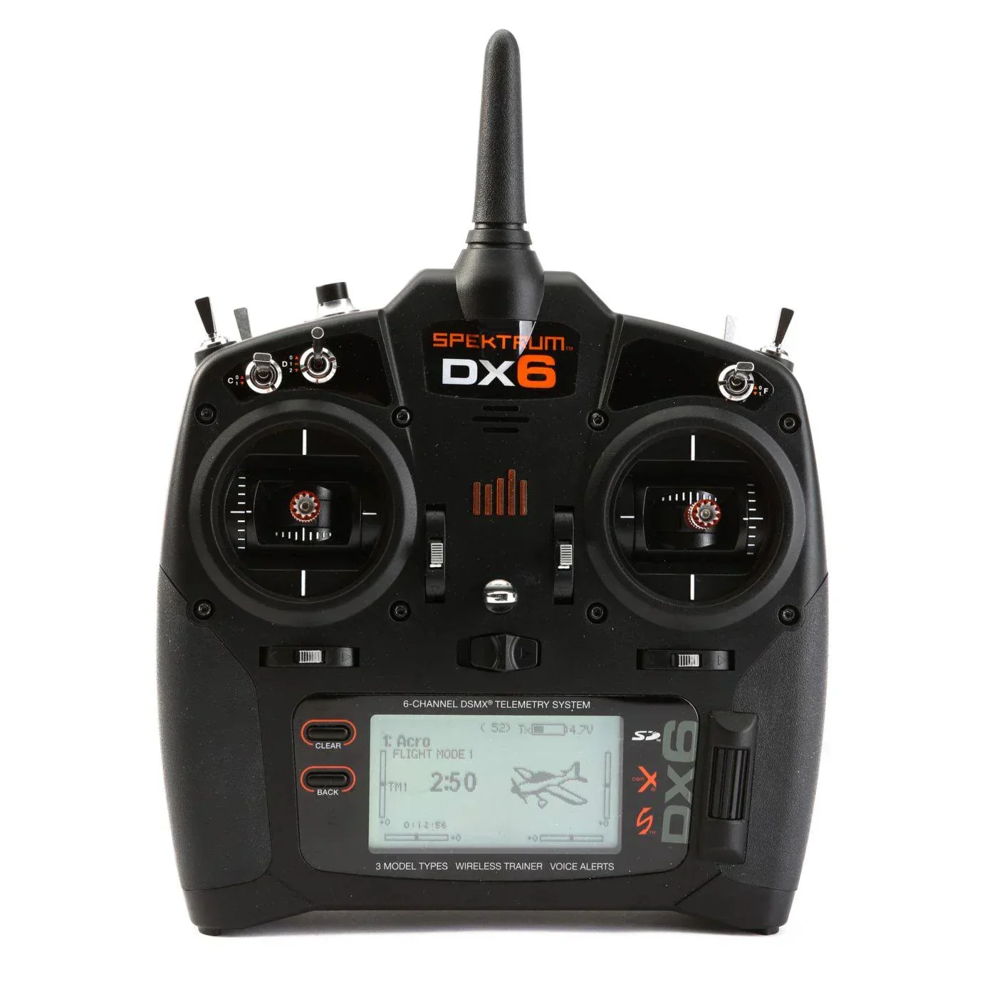Spektrum DX6 6-Channel DSMX Mode 2 Transmitter With AR610 Receiver