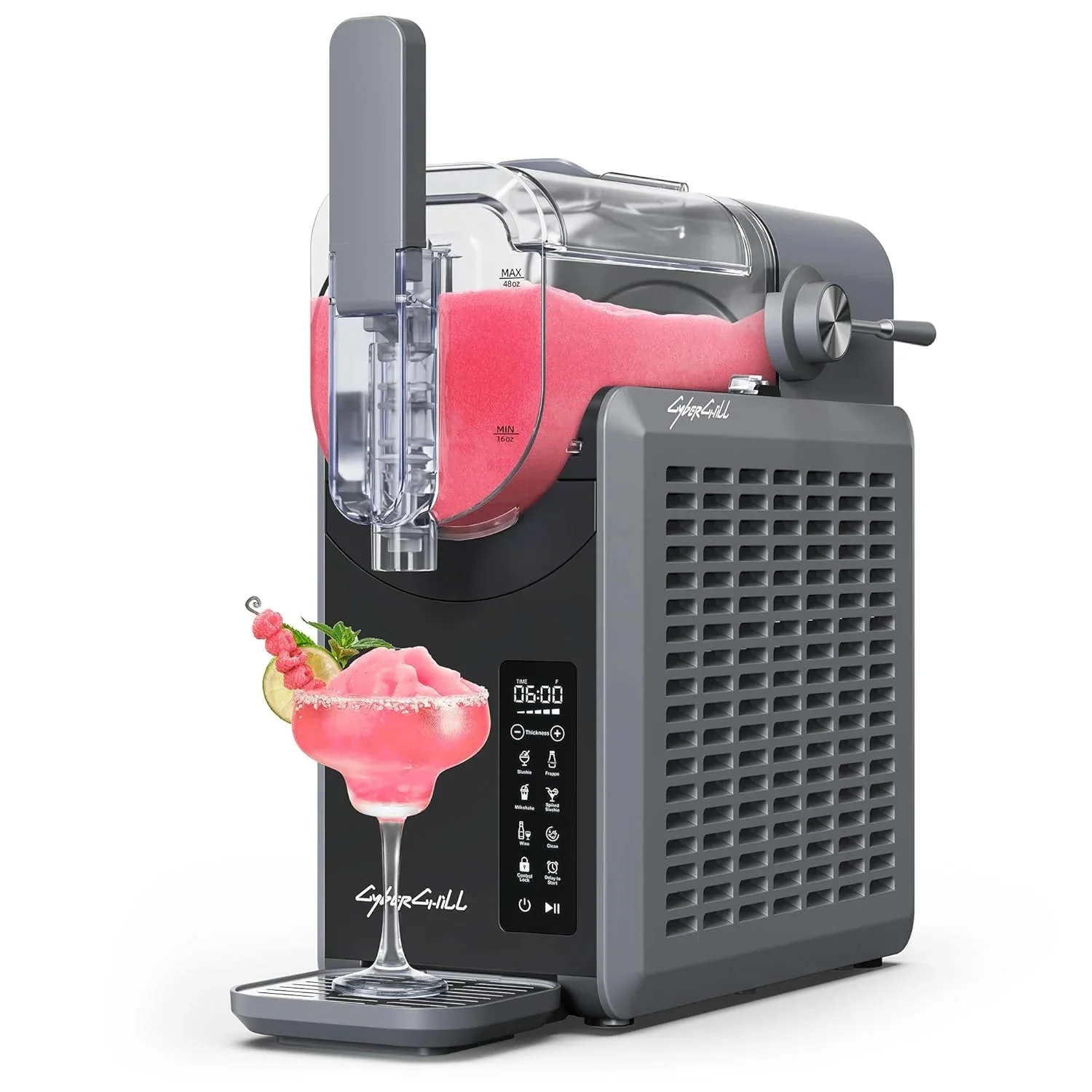 BKPPM Frozen Drink Maker, 70 oz, Gray – 6 Preset Programs