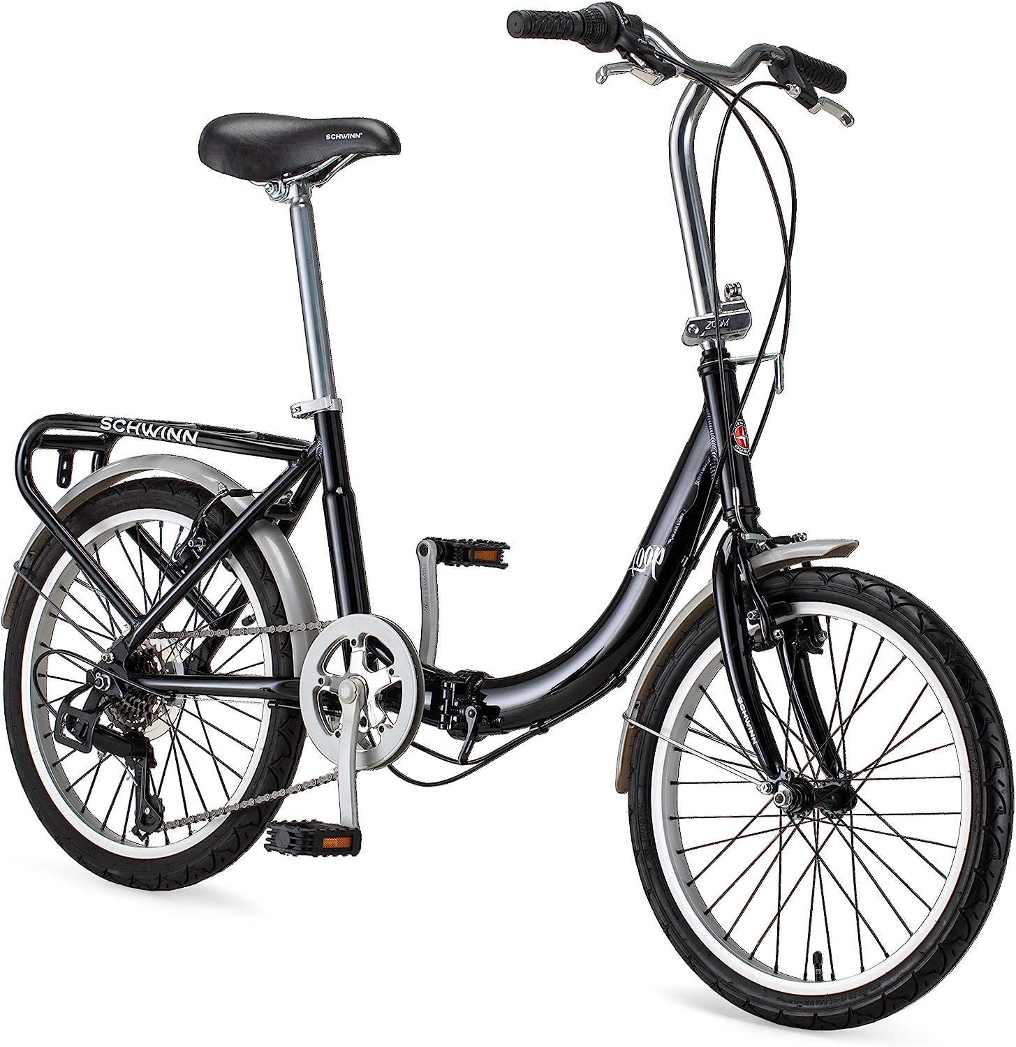 20-Inch Folding Adult Bike for Men and Women – 7-Speed Drivetrain
