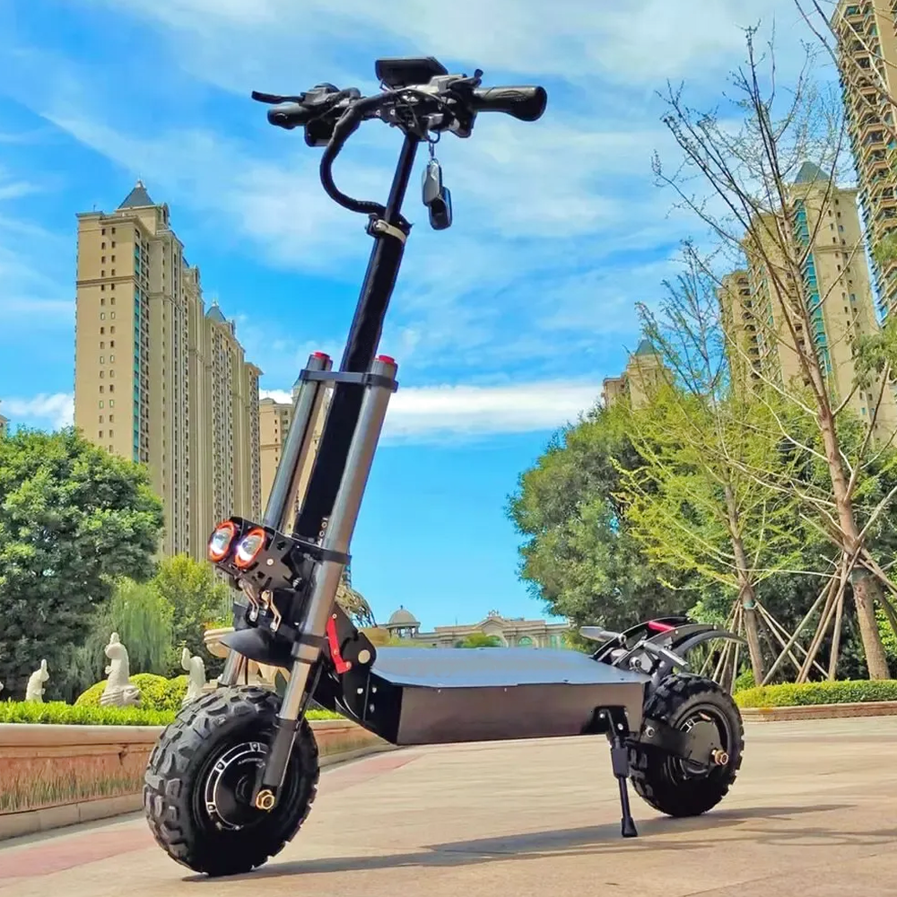 eHoodax Electric Scooter, 5600W Dual Motor, 60V40AH, 11-Inch Tires, Regular Version 20 Miles – HB07