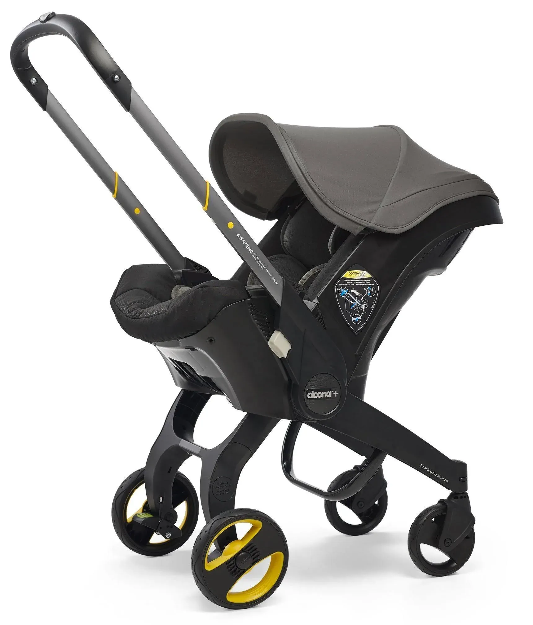 Doona Infant Car Seat & Stroller – Grey Hound