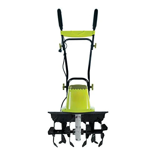 16-Inch 12-Amp Electric Tiller And Cultivator – Green