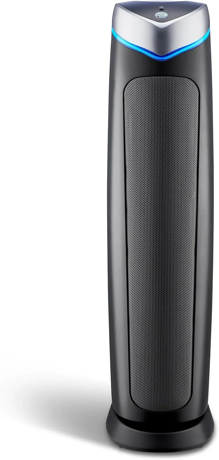 5-In-1 HEPA Air Purifier For Home, 915 Sq. Ft., 28 Inch Tower, Black – ac5250wpt/ac5250pt