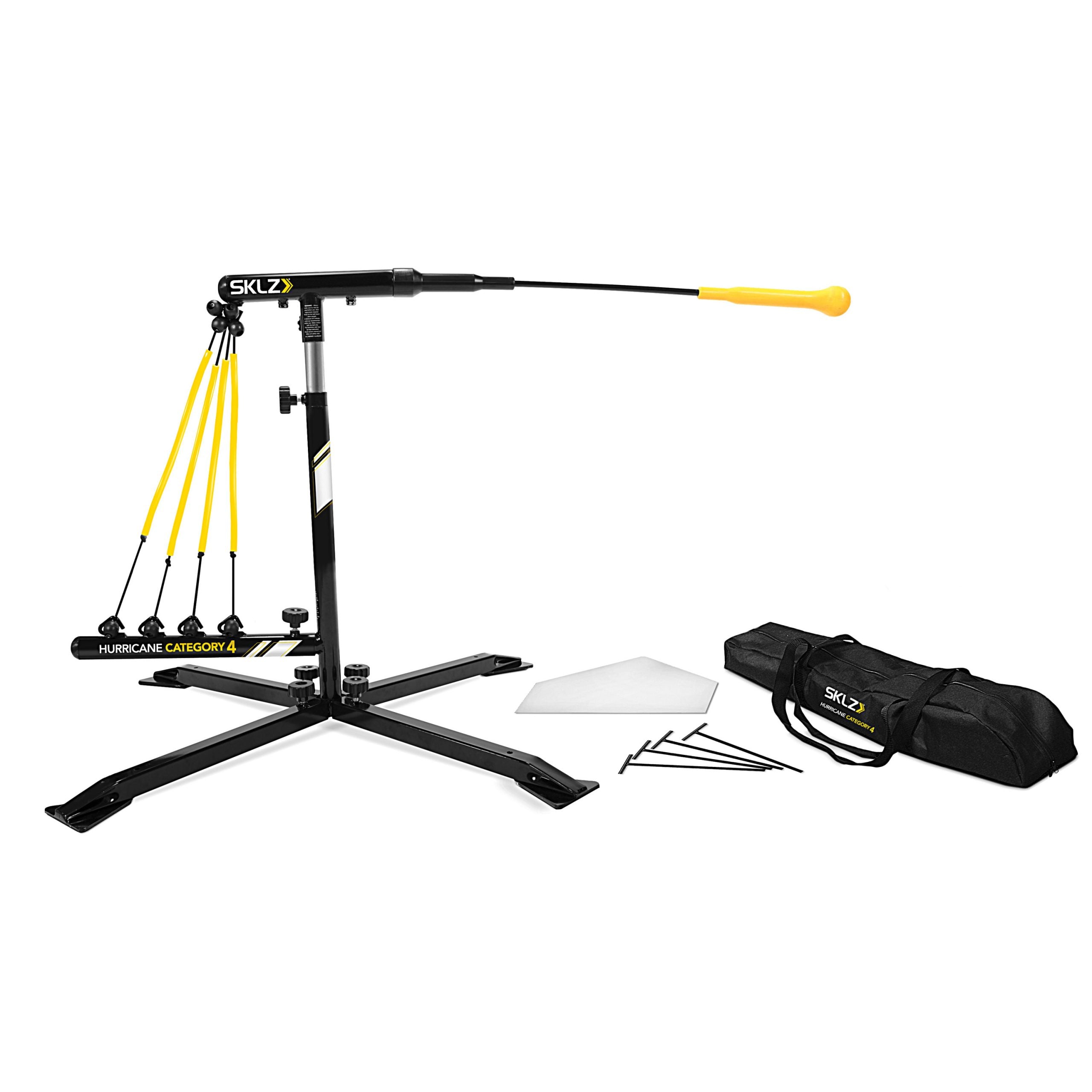 SKLZ Baseball & Softball Batting Trainer With 4 Power Bands – Hurricane Category 4
