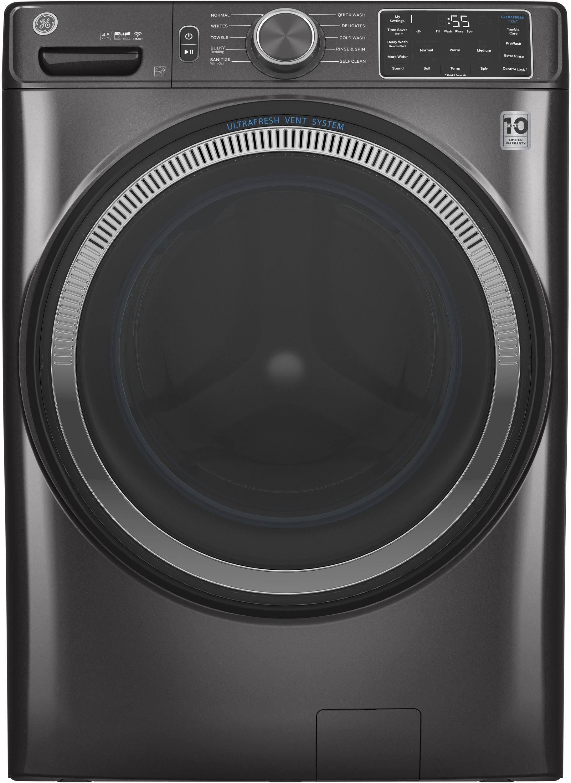 4.8 Cu. Ft. Front Load Washer – GFW550SPNDG