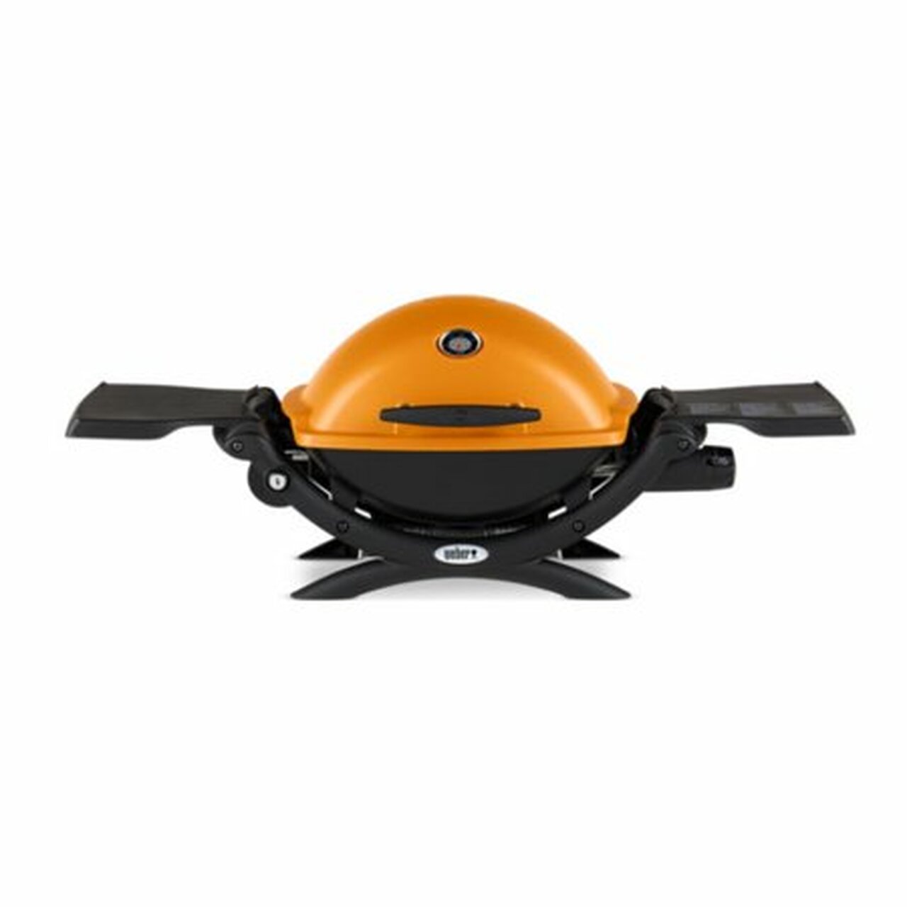 Weber Q 1200 Liquid Propane Gas Grill, Orange – 51190001