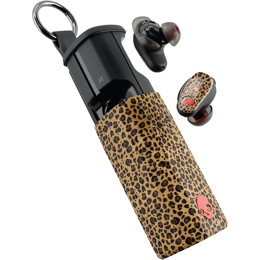 Skullcandy Method 360 ANC Wireless Earbuds, Leopard – Sound By Bose