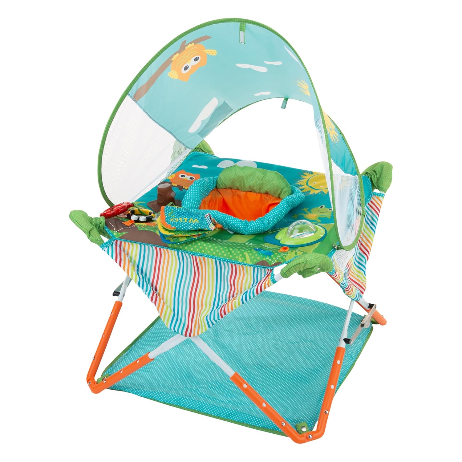 Bright Starts Portable Baby Activity Center, Sweets – Pop ‘N Jump SE