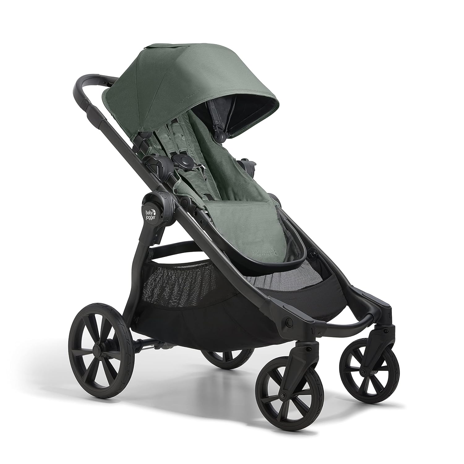 Baby Jogger City Select 2 Single-to-Double Modular Stroller – Flint Sage