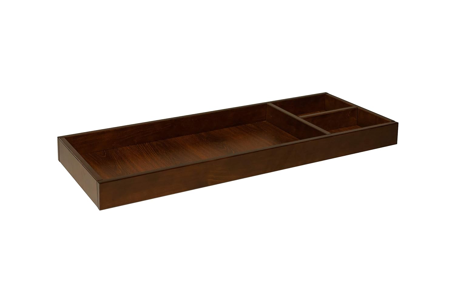 Universal Wide Removable Wooden Changing Tray – Espresso