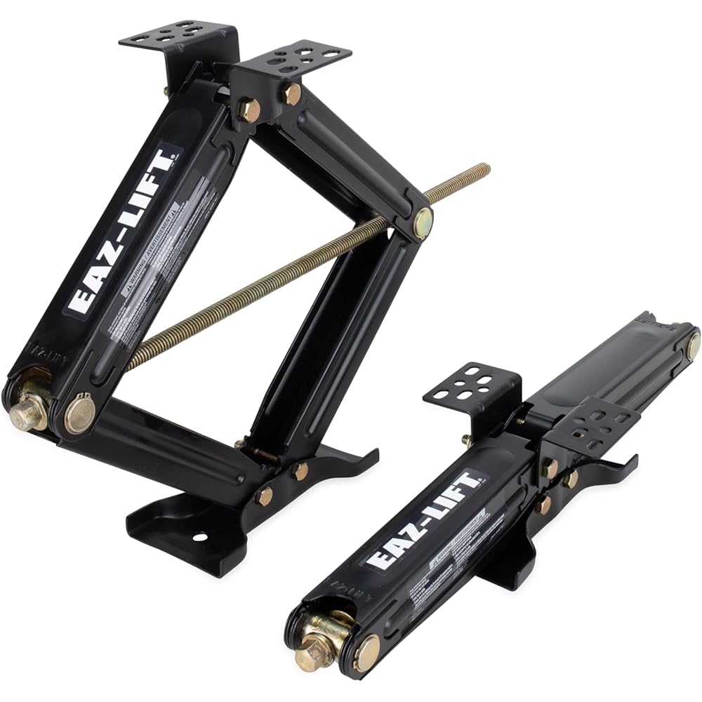 Camco EAZ-Lift RV Stabilizing Scissor Jacks 24-Inch 2-Pack – 48830