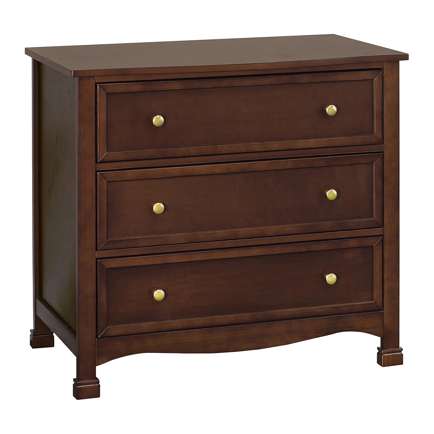 Kalani 3-Drawer Wooden Dresser – Espresso