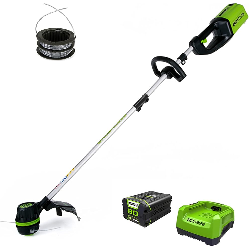GreenWorks 80V Cordless String Trimmer With 2.0Ah Battery – ST80L210