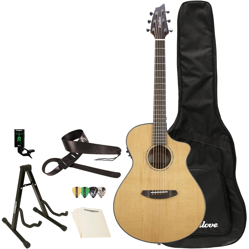 Breedlove Acoustic-Electric Guitar, Red Cedar And Mahogany – Pursuit Concert CE