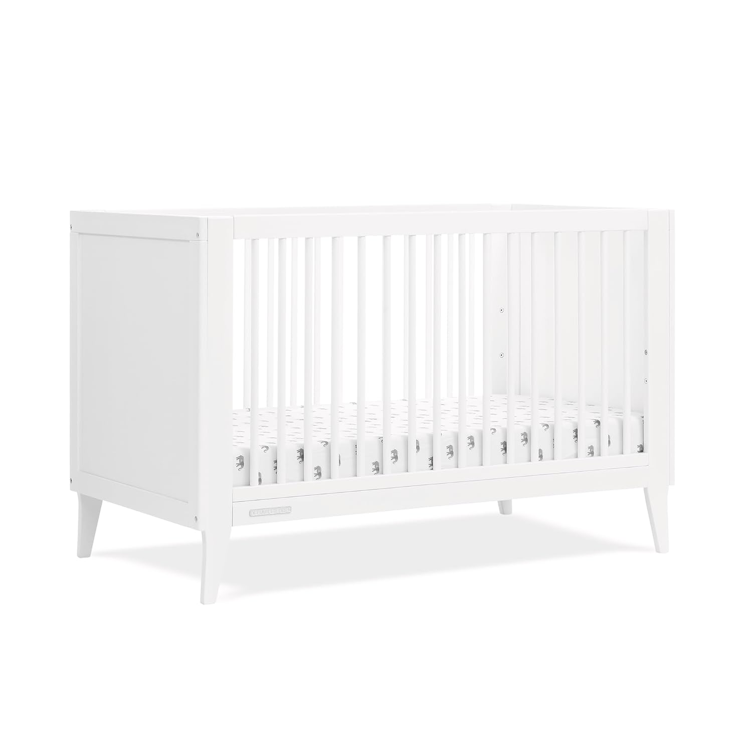 Delta Children Convertible Baby Crib, 4-in-1, Bianca White – Ollie