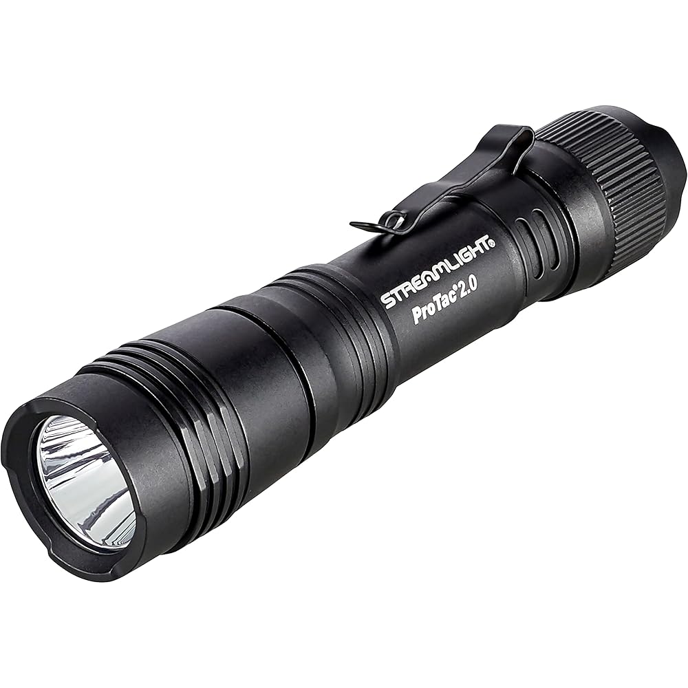 Streamlight ProTac 2.0 Rechargeable Tactical LED Flashlight 2000 Lumens Black – 89000