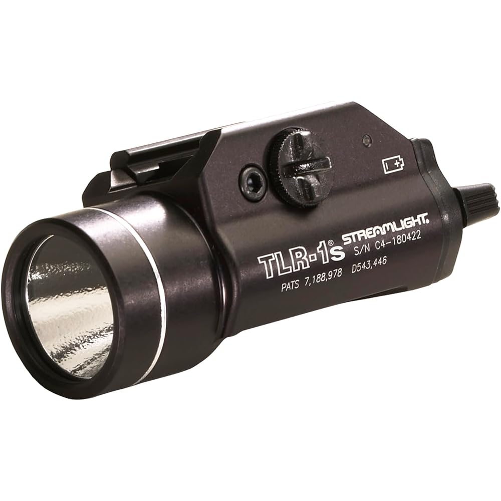 Streamlight TLR-1s 300-Lumen Weapon Mounted Light, Black – 69211