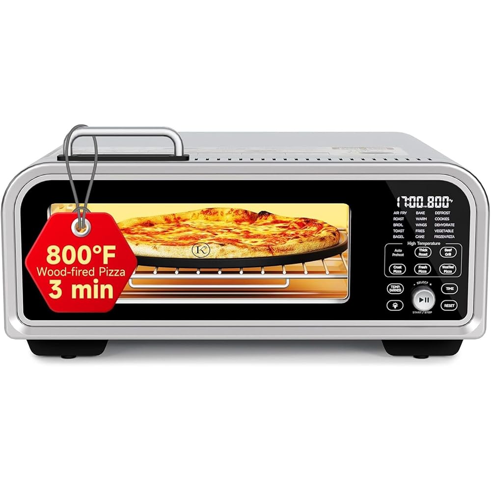 Kitchen Elite Digital Toaster Oven Air Fryer Combo – 15-in-1