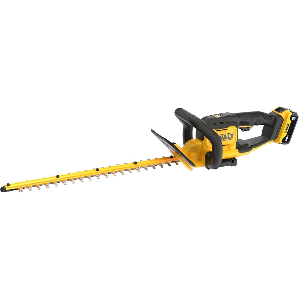 DEWALT 20V MAX 22 in Cordless Hedge Trimmer Kit With Battery And Charger – DCHT821P1