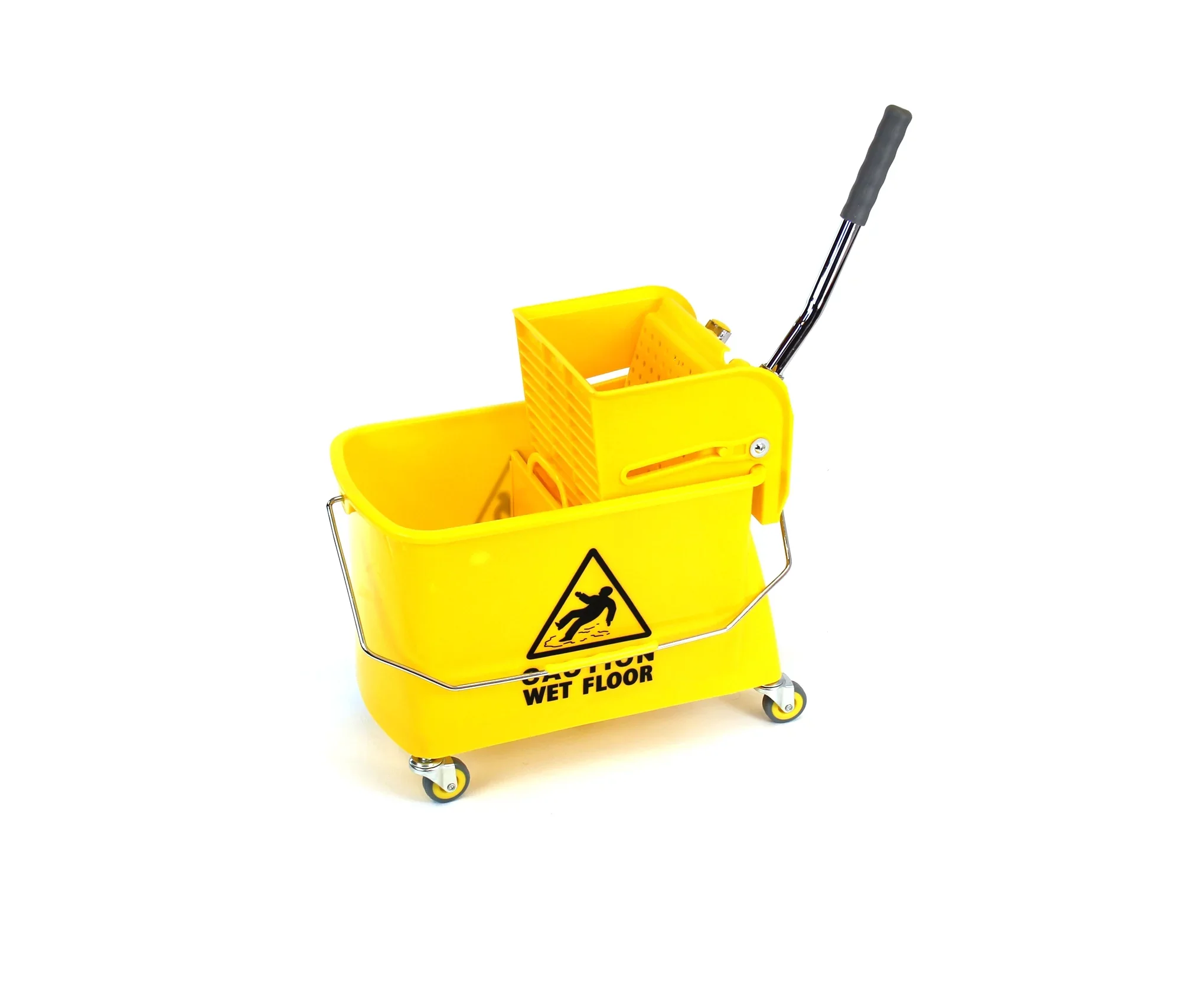 Small Mop Bucket With Wringer 5.2 Gallon – AF08068
