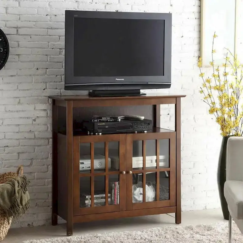 Convenience Concepts Highboy TV Stand, 40 in TV, 36 in x 15.5 in x 35.5 in – Big Sur