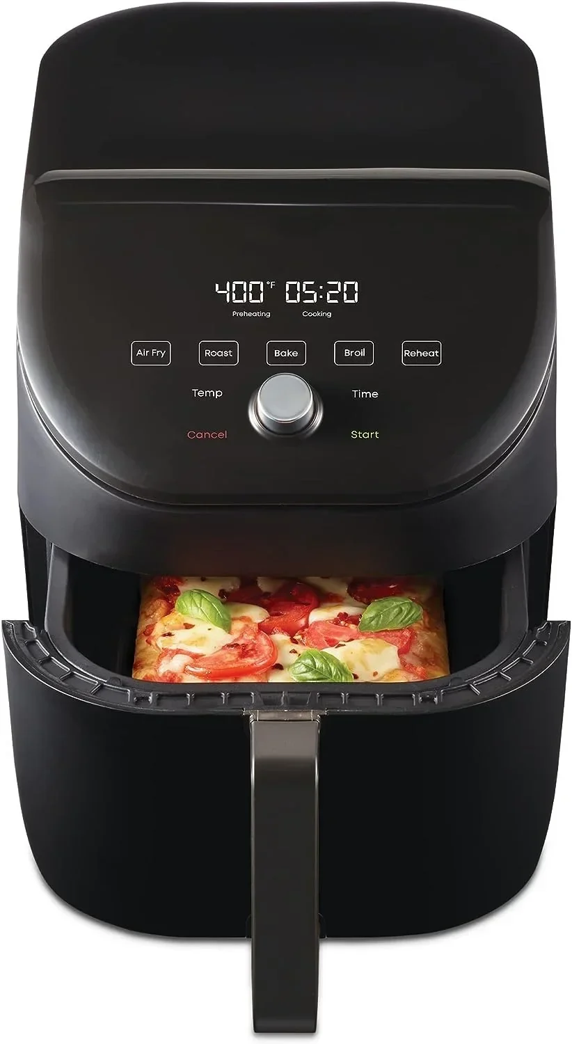 Instant Vortex Slim XL 6QT Air Fryer, Black
