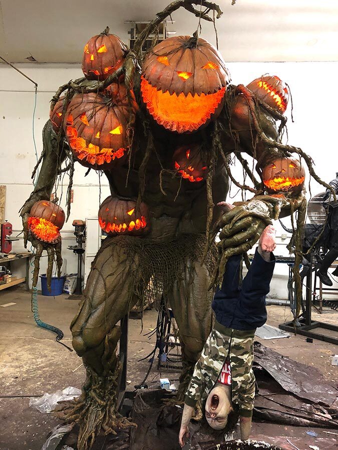 Halloween Giant Pumpkin Monster, 8-Foot – 2025