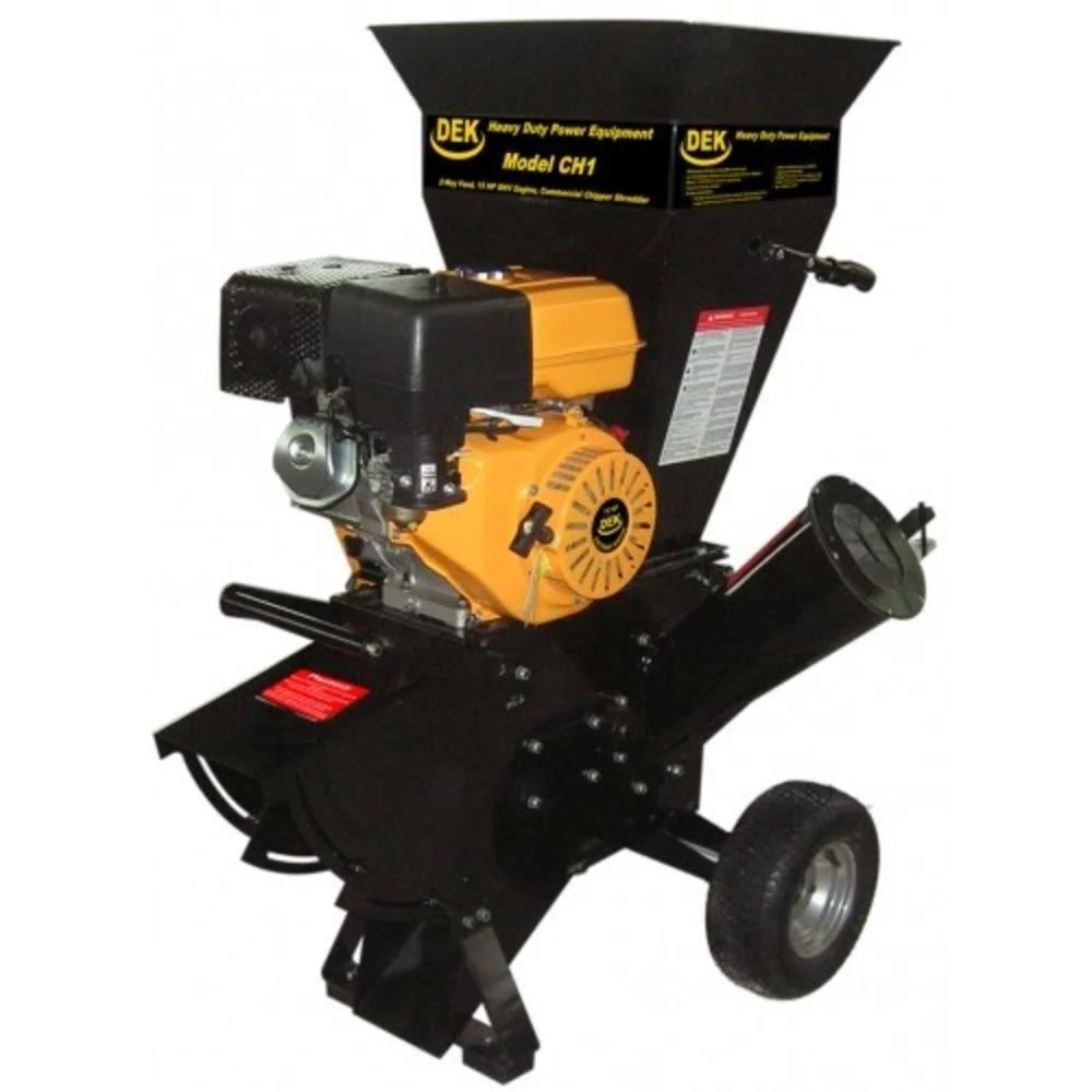 Gas Powered Self-Feeding Chipper Shredder With Trailer Hitch – 4 in., 15 420cc