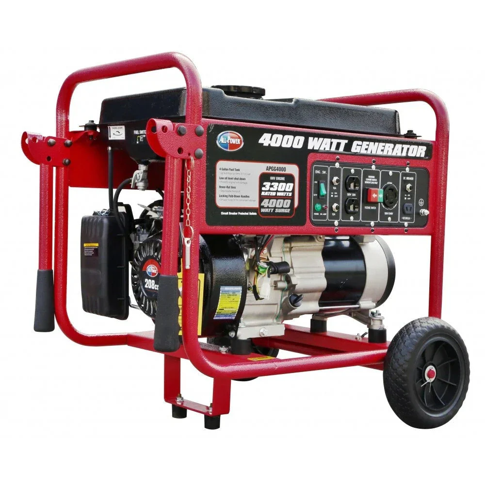 All Power America 4000 Watt Portable Generator – APGG4000