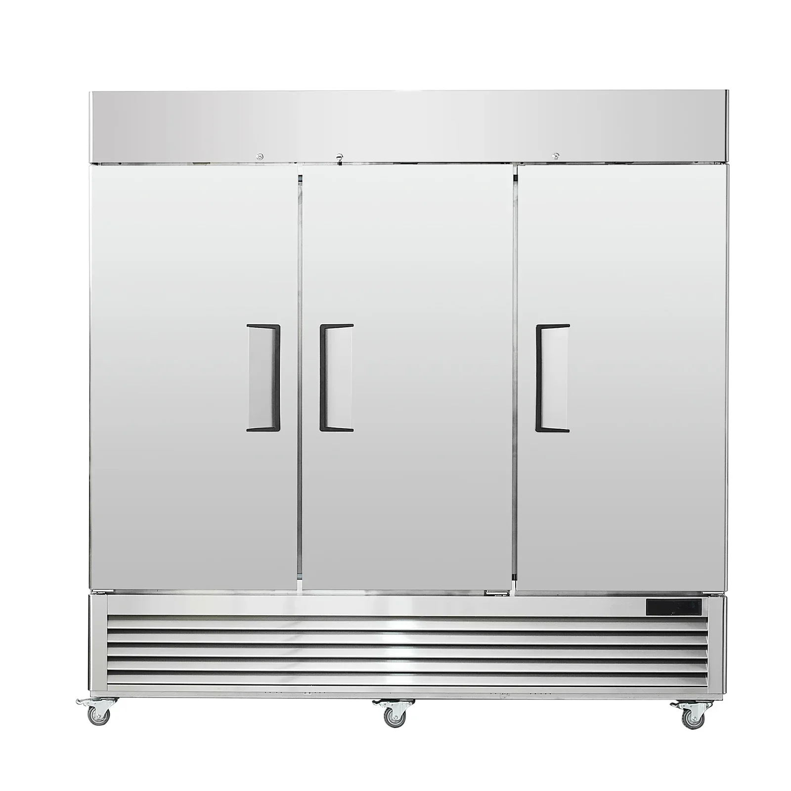 SKYSHALO Commercial Reach-In Upright Freezer, 60.42 Cu.ft, 3 Doors, 12 Shelves