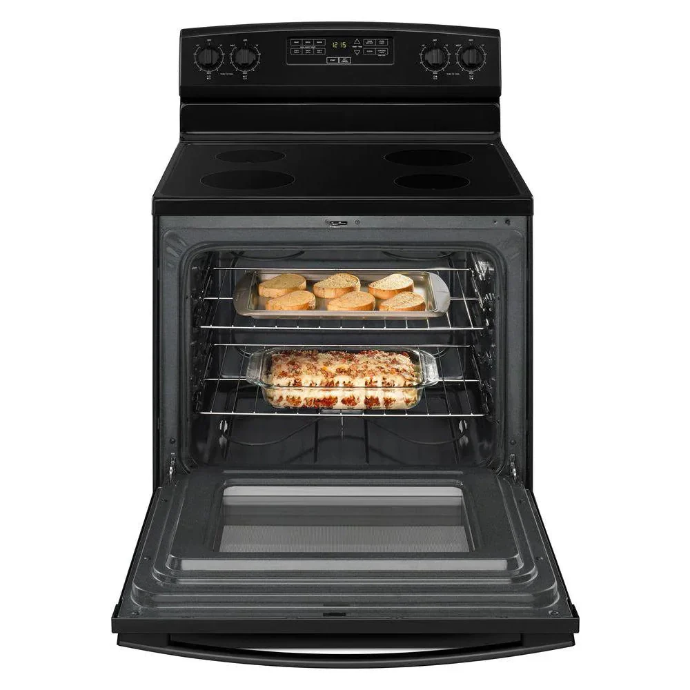 Electric Range – 4.8 Cu. Ft., 30 in, Black