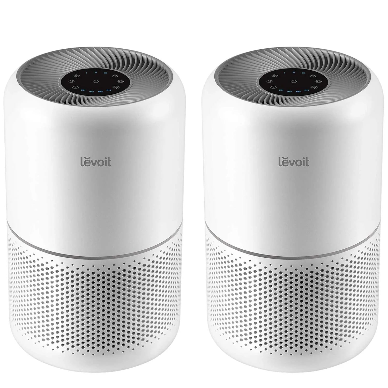 Compact Air Purifiers For Home, 2 Pack – 143 CFM CADR