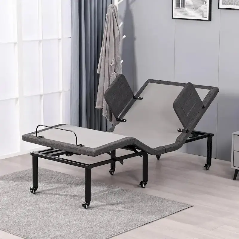 ESHINE Adjustable Power Base Bed Frame With Wireless Remote – Twin/Twin-XL