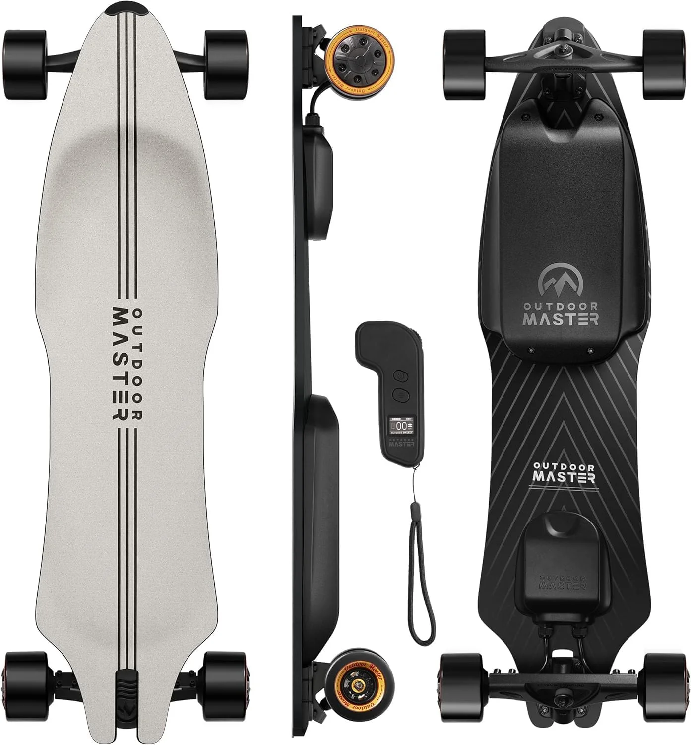 Caribou Electric Skateboard With Dual 1000W Motors, 32 MPH, 26 Mile Range
