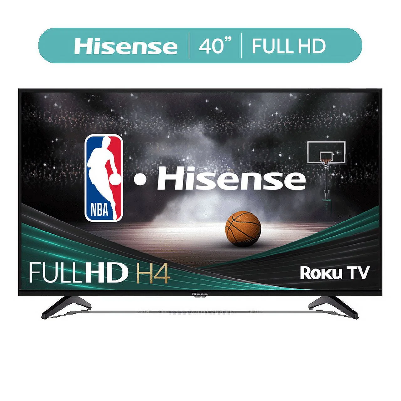 Hisense 40 FHD Roku Smart LED TV – 1080p, Motion Rate 120, Game Mode, DTS Sound