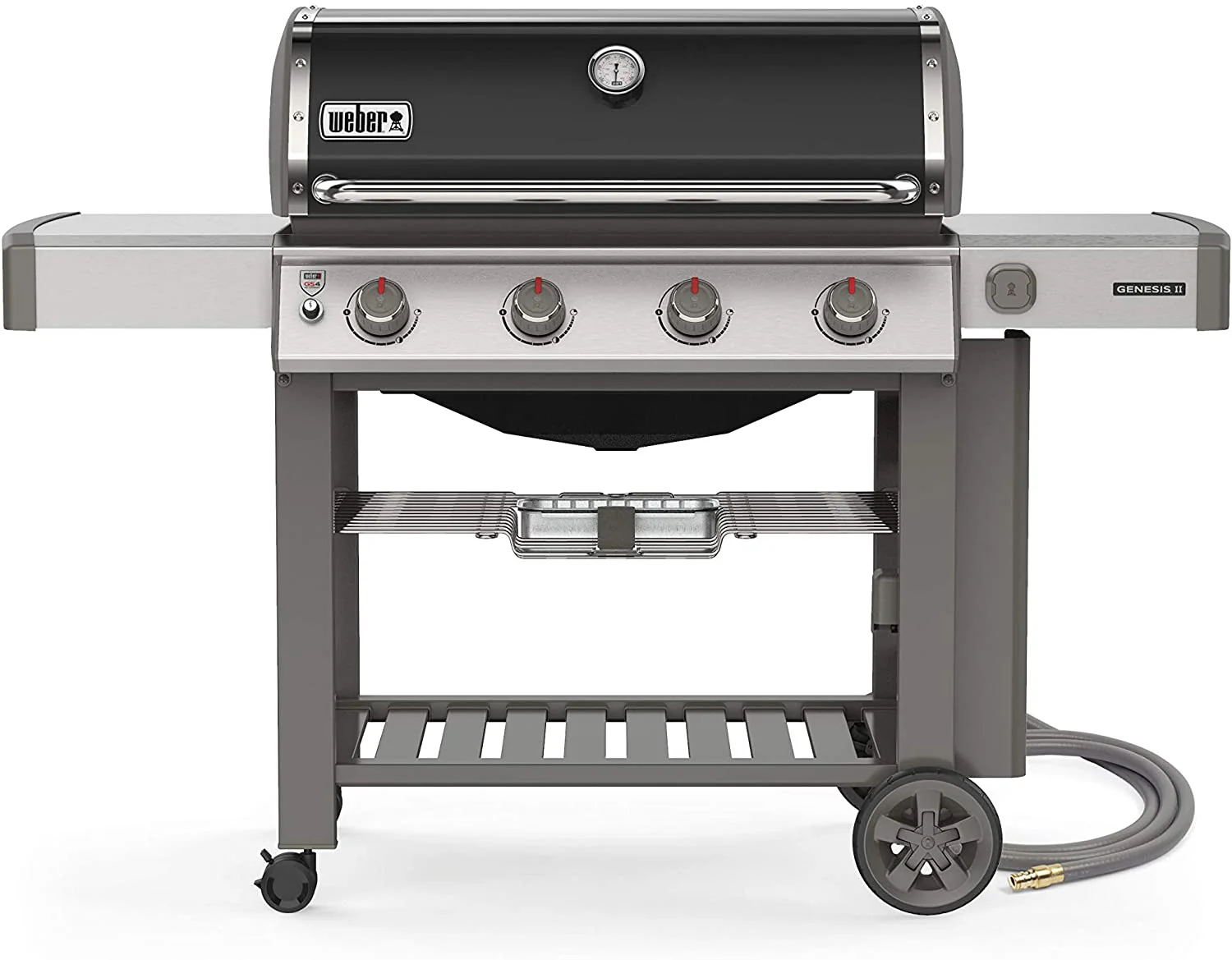 Weber Genesis II E-410 Natural Gas Grill, Black – 67011001