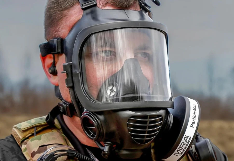 MIRA SAFETY CM-6M CBRN Full Face Gas Mask With Drinking System – CM-6M