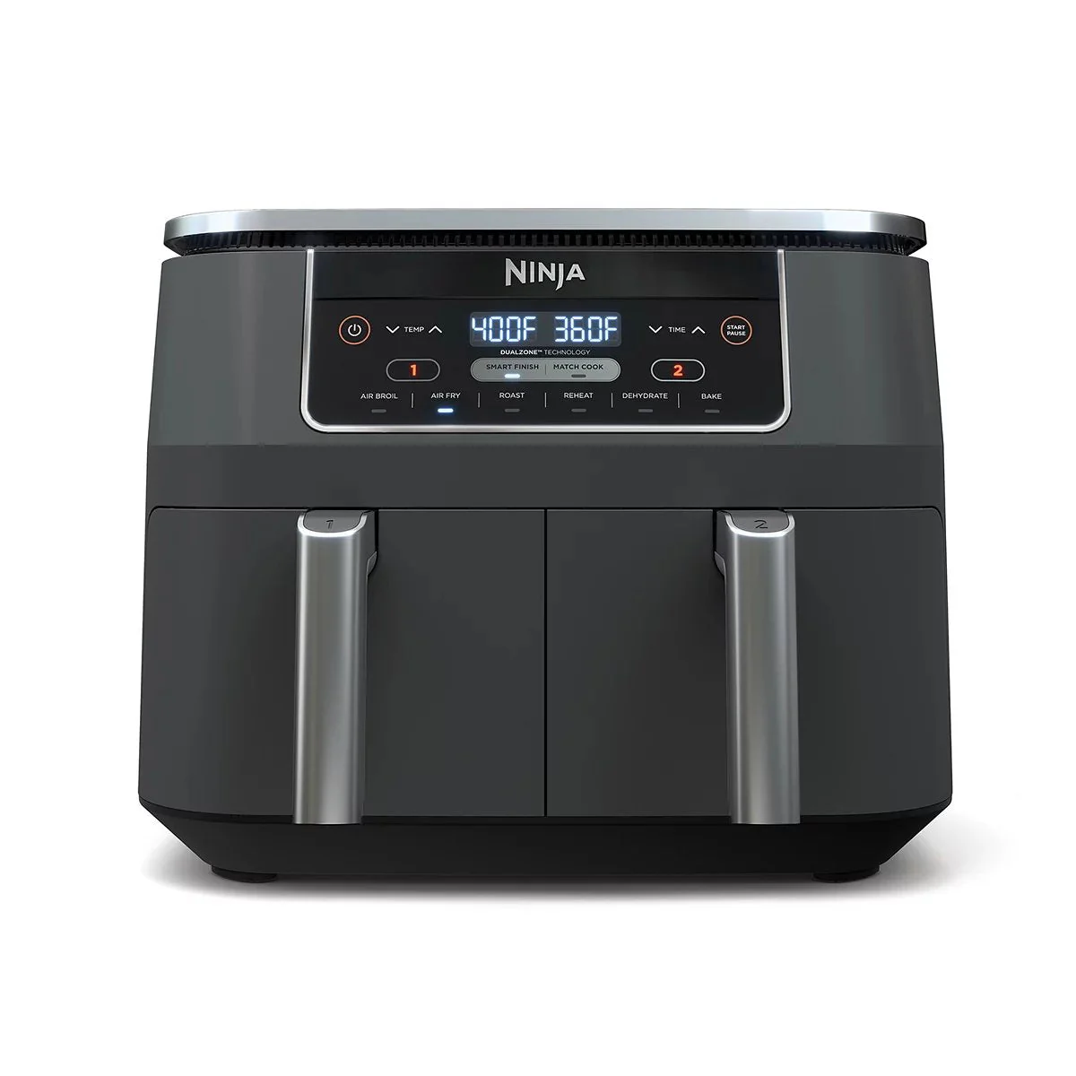 Ninja Foodi 8 qt Original DualZone 2-Basket Air Fryer With 6 Functions