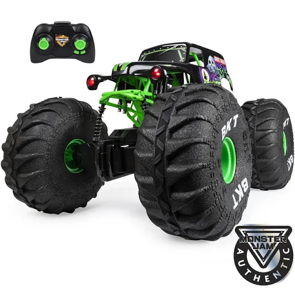 Monster Jam Mega Grave Digger All Terrain Remote Control Monster Truck 1:6