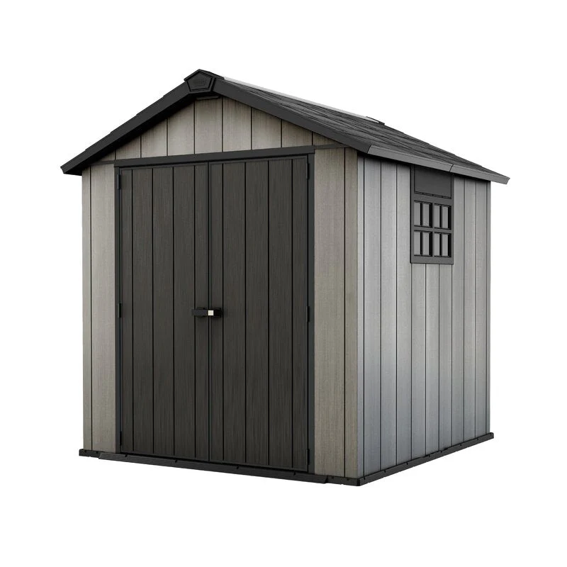 Plastic Storage Shed 7.5 ft. W x 7.5 ft. D – Oakland