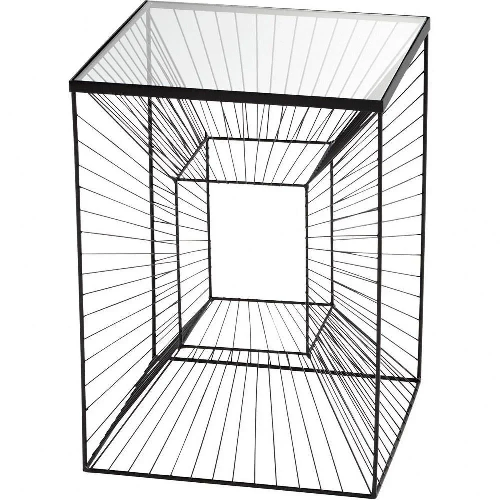 Bailey Street Home Side Table – 21.5 Inches Tall, 16 Inches Wide – 182-Bel-4637362
