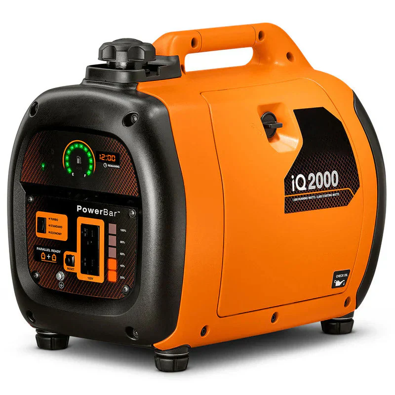 IQ2000 Portable Inverter Generator, 1600/2000 Watt – IQ2000