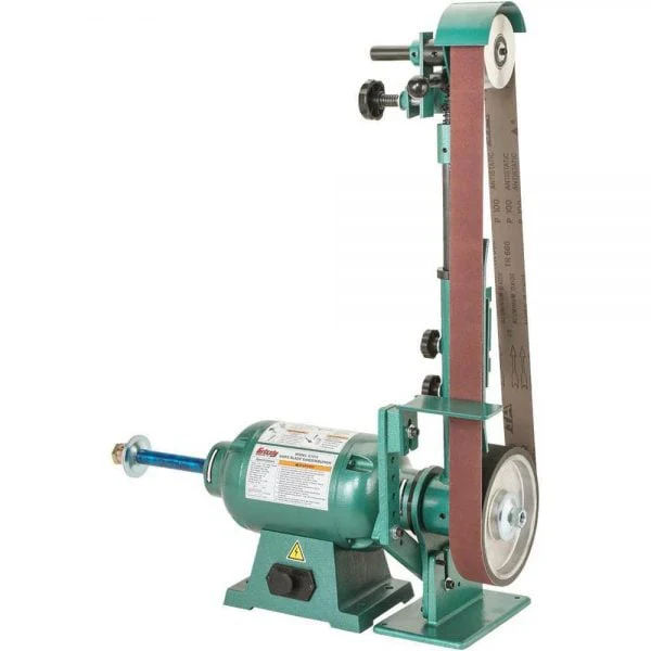 Grizzly Knife Belt Sander Buffer – G1015, 1 HP 110V