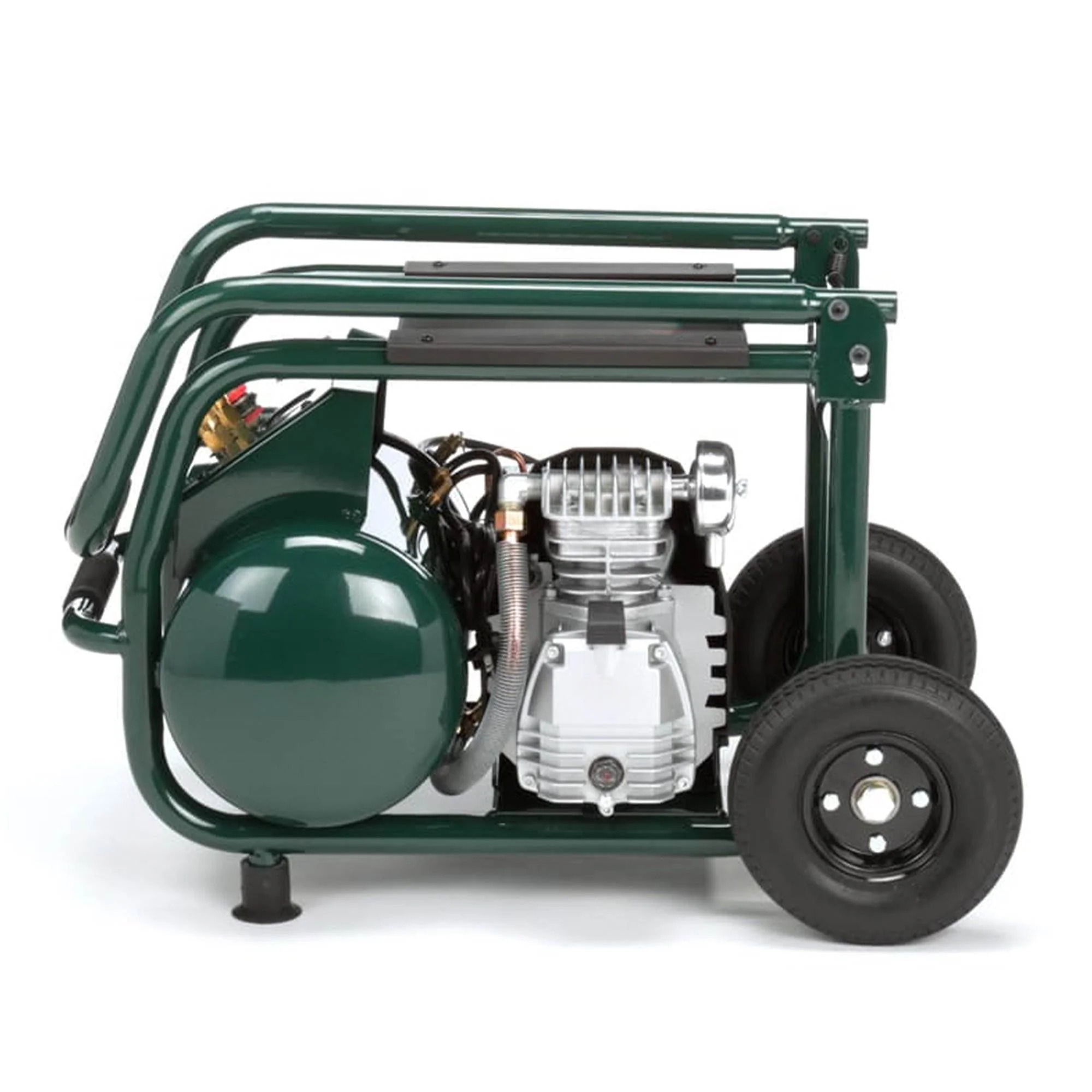 5.3 Gallon Electric Wheeled Portable Air Compressor For Tires And Tools – VT25BIG